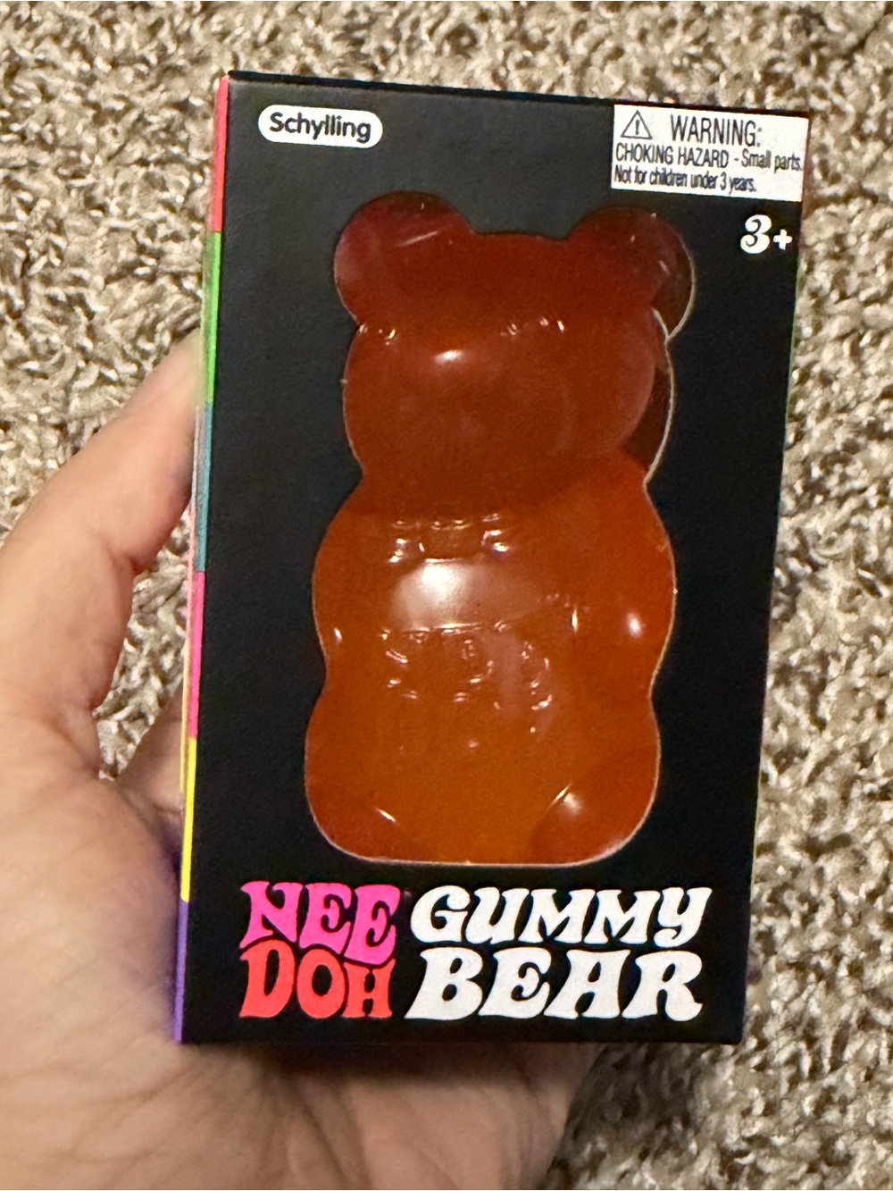 NeeDoh Gummy Bear - Orange